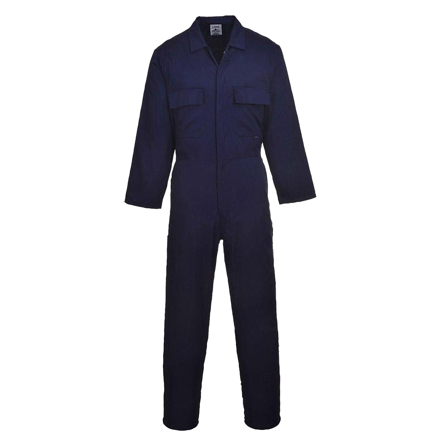 Navy - Front - Portwest Unisex Adult Euro Work Overalls