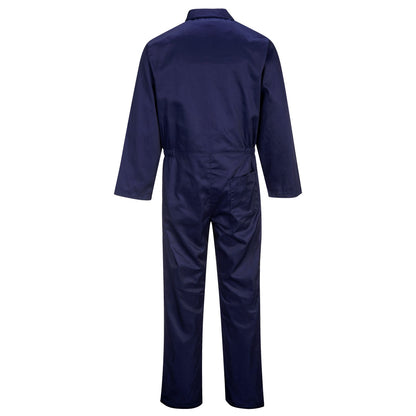 Navy - Back - Portwest Unisex Adult Euro Work Overalls