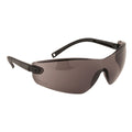 Smoke - Front - Portwest Unisex Adult Profile Safety Glasses