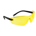 Amber - Front - Portwest Unisex Adult Profile Safety Glasses
