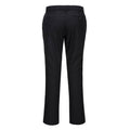 Black - Back - Portwest Womens-Ladies Stretch Chino Slim Trousers