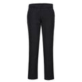 Black - Front - Portwest Womens-Ladies Stretch Chino Slim Trousers