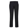 Black - Front - Portwest Womens-Ladies Stretch Chino Slim Trousers