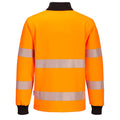 Orange-Black - Back - Portwest Unisex Adult PW3 High-Vis Safety Sweatshirt
