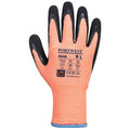 Orange-Black - Back - Portwest Unisex Adult A646 Vis-Tex HR Nitrile Cut Resistant Gloves