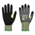 Grey-Black - Front - Portwest Unisex Adult A650 CS E15 Nitrile Cut Resistant Gloves
