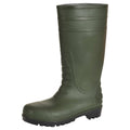Green - Back - Portwest Mens Total Safety Wellington Boots
