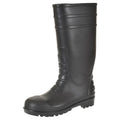 Black - Back - Portwest Mens Total Safety Wellington Boots