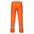 Orange - Back - Portwest Mens Bizflame Ultra Trousers