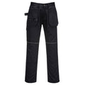 Black - Front - Portwest Mens Tradesman Holster Pocket Trousers
