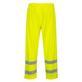 Yellow - Back - Portwest Mens Ultra Sealtex Hi-Vis Rain Trousers