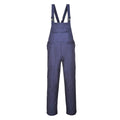 Navy - Front - Portwest Unisex Adult Bizflame Pro Bib And Brace Overall