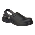 Black - Front - Portwest Unisex Adult Steelite Safety Clog