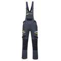 Metal Grey - Front - Portwest Unisex Adult DX4 Work Bib And Brace Overall