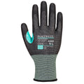 Black - Back - Portwest Unisex Adult A660 CS E18 PU Cut Resistant Gloves
