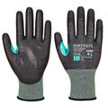 Black - Front - Portwest Unisex Adult A660 CS E18 PU Cut Resistant Gloves