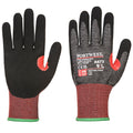 Black - Front - Portwest Unisex Adult A672 CS F13 Nitrile Cut Resistant Gloves