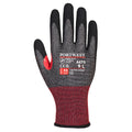 Black - Back - Portwest Unisex Adult A673 CS F18 Nitrile Cut Resistant Gloves