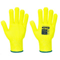 Yellow - Front - Portwest Unisex Adult A688 Pro Cut Resistant Liner Gloves