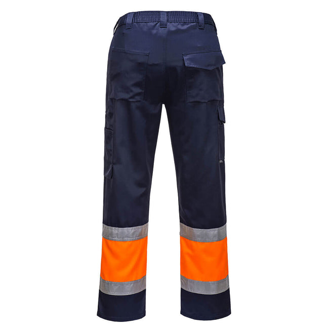 Mens hi vis best sale work trousers