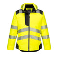 Yellow-Black - Front - Portwest Mens PW3 Hi-Vis Winter Jacket