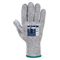 Grey - Back - Portwest Unisex Adult A630 Razor Leather Grip Gloves