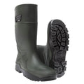 Green - Front - Portwest Mens PU Safety Wellington Boots