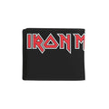 Black-Red-White - Front - RockSax Iron Maiden Logo Wallet