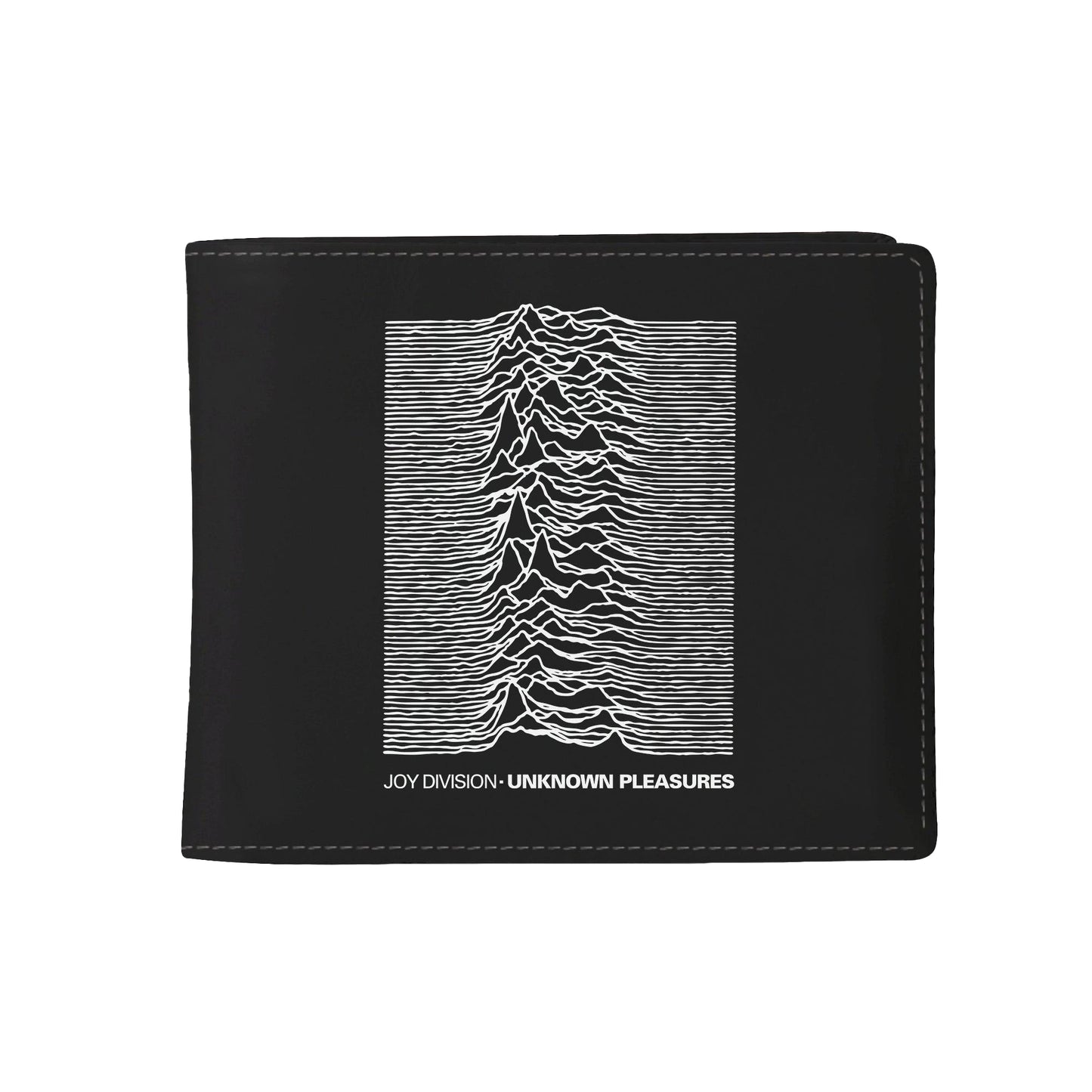 Black-White - Front - RockSax Unknown Pleasures Joy Division Wallet