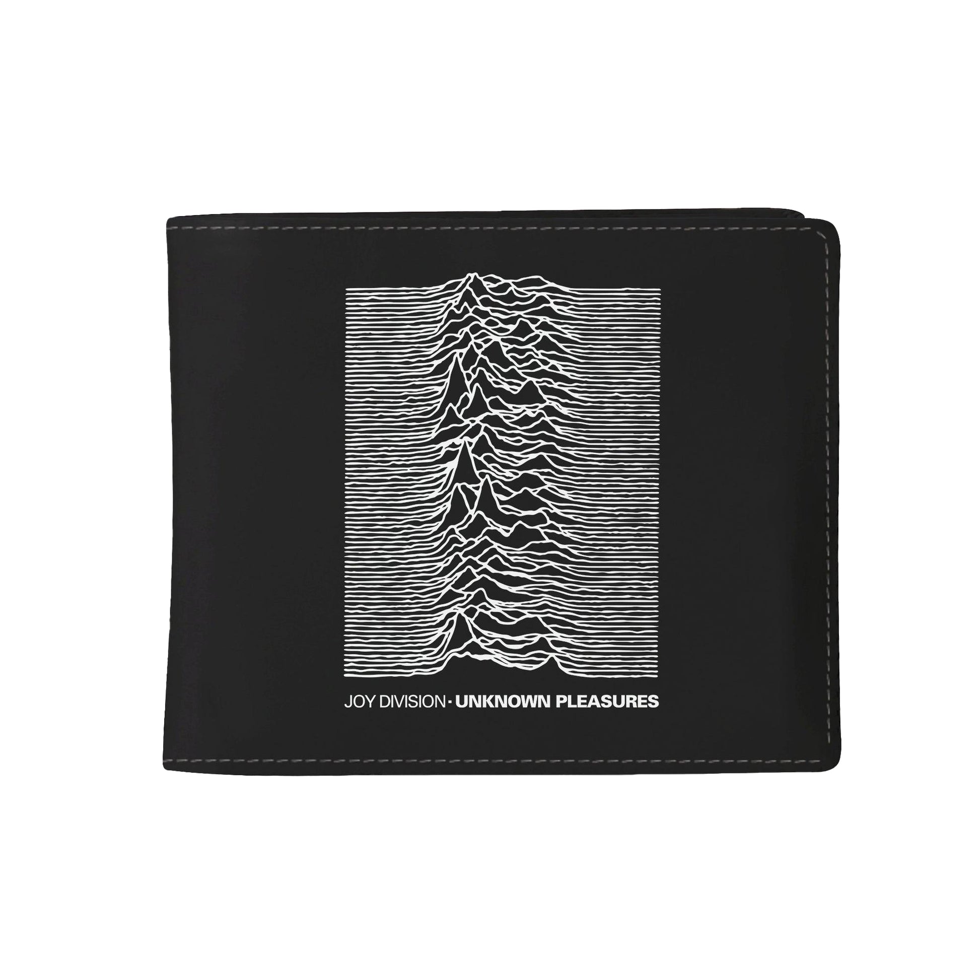 Black-White - Front - RockSax Unknown Pleasures Joy Division Wallet