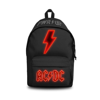 Black-Red - Front - RockSax Power Up AC-DC Backpack