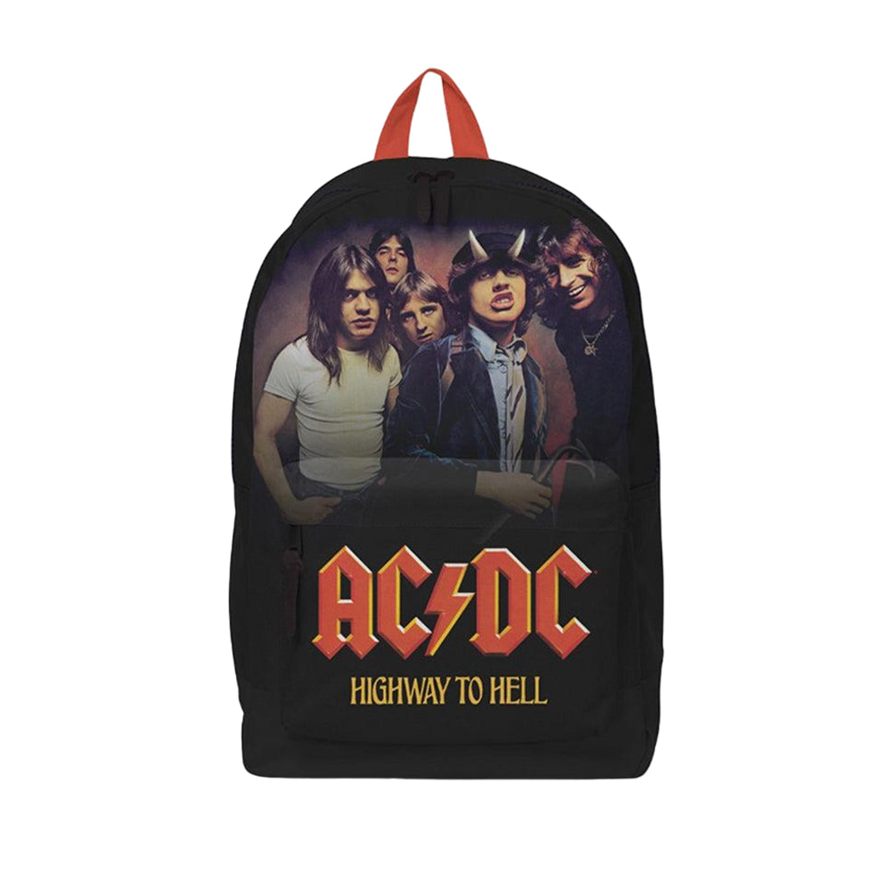 Multicoloured - Front - RockSax Highway To Hell AC-DC Backpack