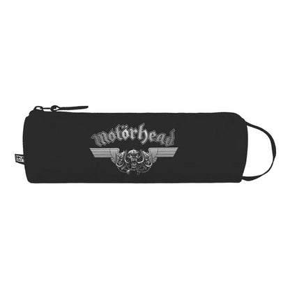 Black - Front - RockSax Wings Motorhead Pencil Case