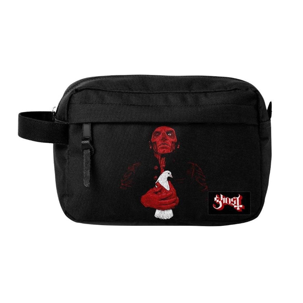 Black-Red-White - Front - RockSax Dove Ghost Wash Bag