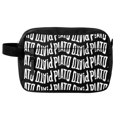 Black-White - Front - RockSax Panic! At The Disco Wash Bag