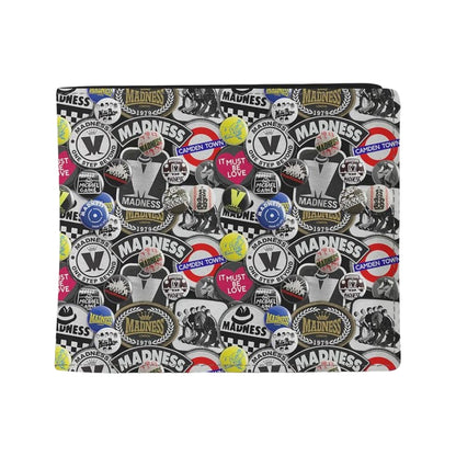 Multicoloured - Front - RockSax Premium Madness Badge Wallet