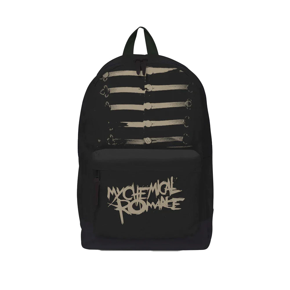 Black - Front - RockSax Welcome To The Black Parade My Chemical Romance Backpack
