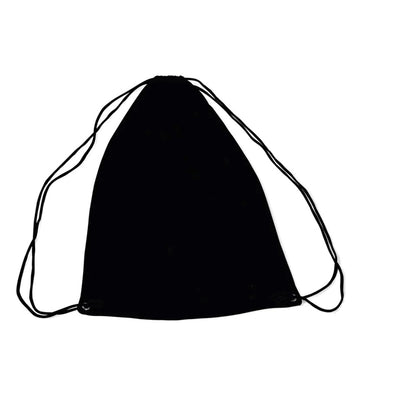 Black-Red-White - Back - RockSax USA Tongue The Rolling Stones Drawstring Bag