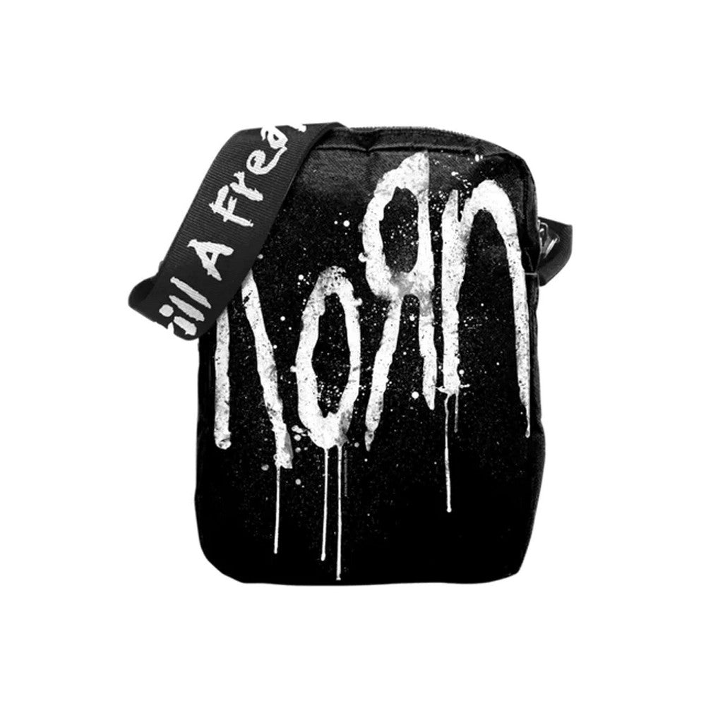 Black-White - Front - RockSax Still A Freak Korn Crossbody Bag