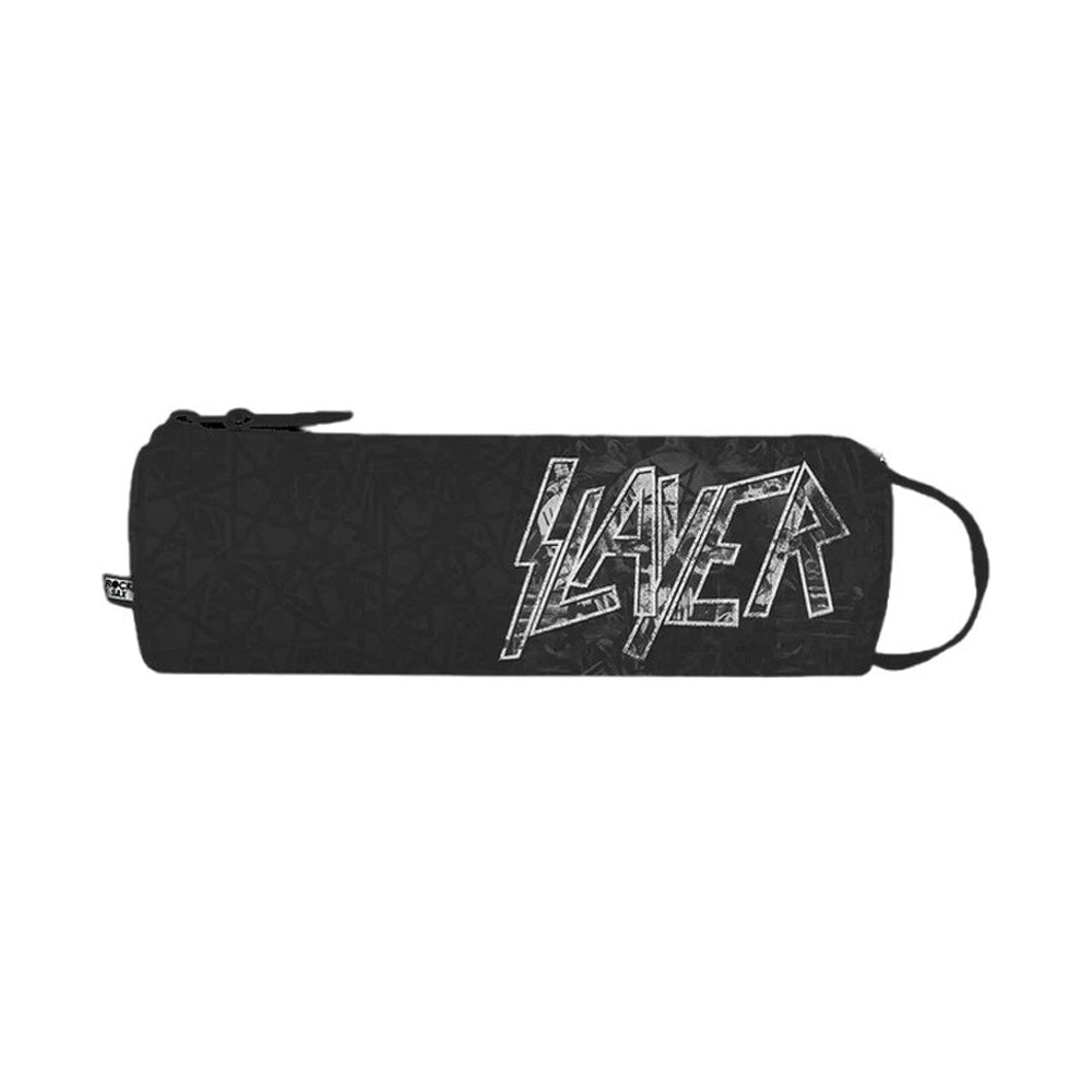 Black - Front - RockSax Distorted Slayer Pencil Case