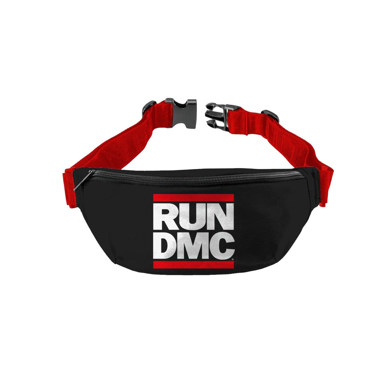 Black-White-Red - Front - RockSax Run DMC Bum Bag