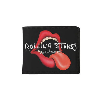 Black-Red-White - Front - RockSax Exile On Main Street The Rolling Stones Wallet