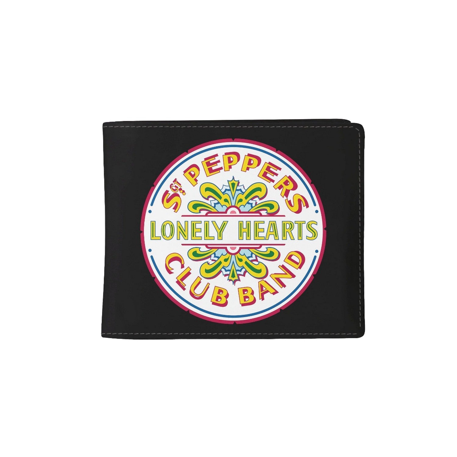Black - Front - RockSax Sgt Peppers The Beatles Wallet