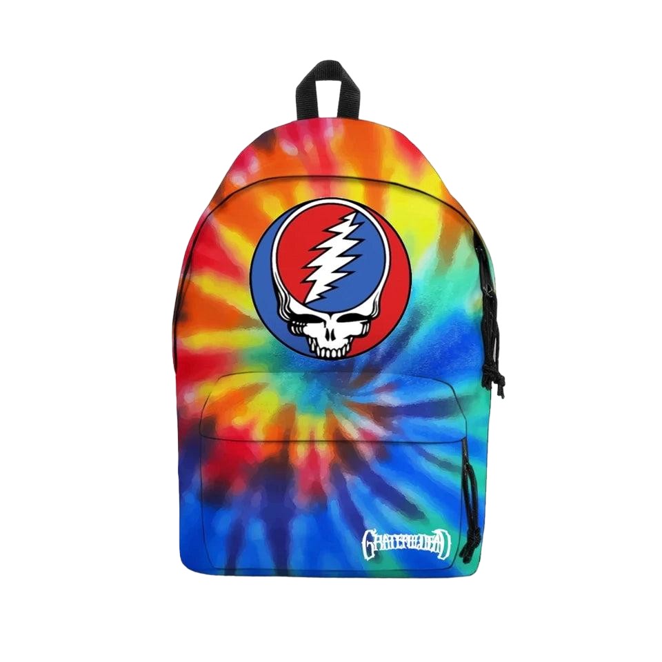 Blue-Red-Yellow - Front - RockSax Steal Your Face Grateful Dead Backpack