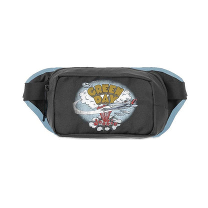 Black-Blue - Front - RockSax Dookie Green Day Shoulder Bag