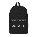 Black - Front - RockSax 3 Icons Panic! At The Disco Backpack