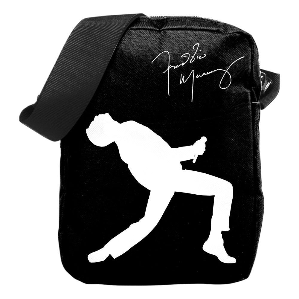 Black - Front - RockSax Freddie Mercury Crossbody Bag