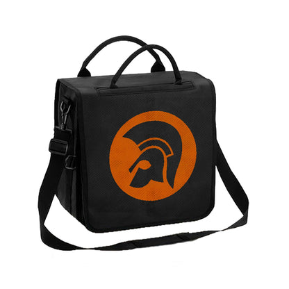 Black-Orange - Front - RockSax Helmet Trojan Records Messenger Bag