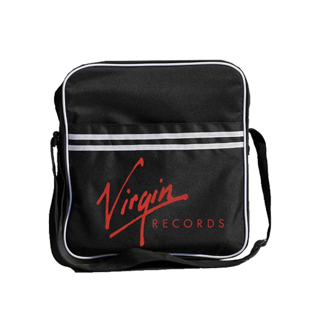 Black-White-Red - Front - RockSax Virgin Records Zip Top Messenger Bag
