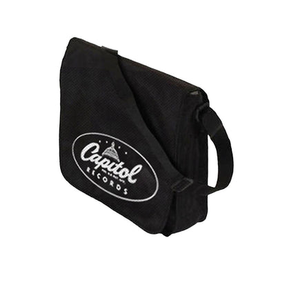 Black-White - Front - RockSax Capitol Records Messenger Bag